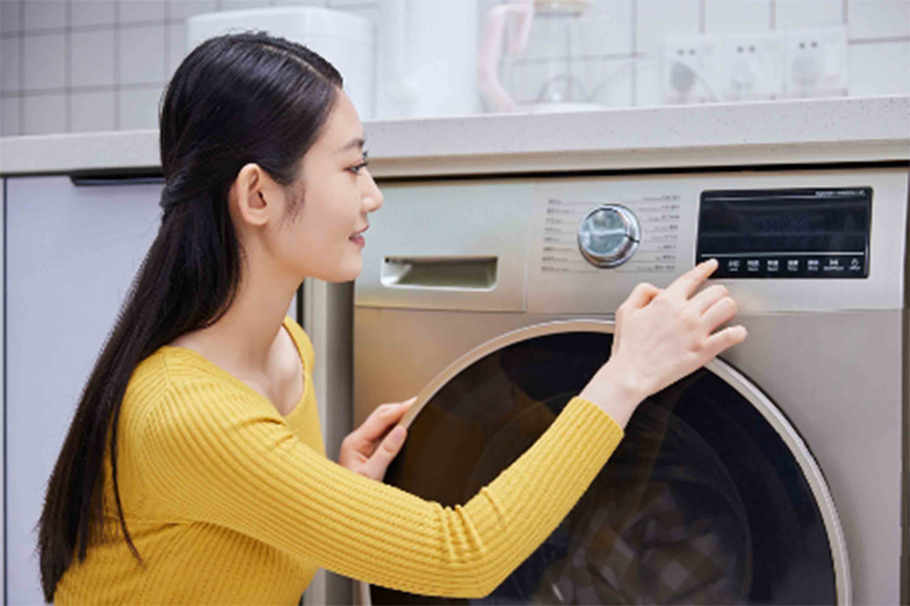 washing machine touch button solution